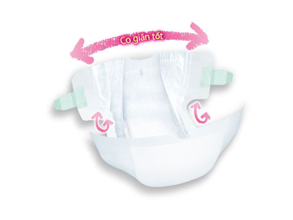 T&atilde; Moony thiết kế &ecirc;m mềm vừa vặn