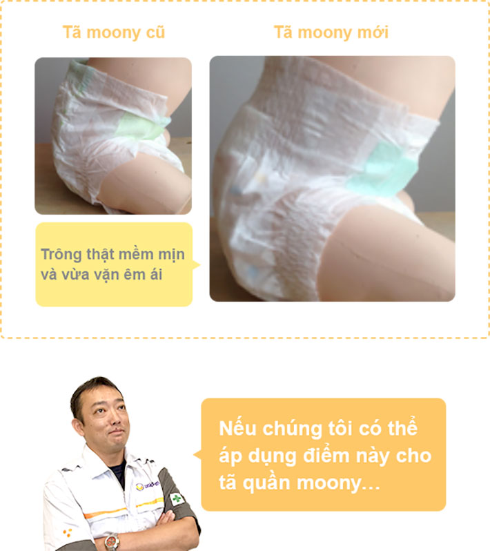 T&atilde; moony cũ T&atilde; moony mới Tr&ocirc;ng thật mềm mịn v&agrave; vừa vặn &ecirc;m &aacute;i Nếu ch&uacute;ng t&ocirc;i c&oacute; thể &aacute;p dụng điểm n&agrave;y cho t&atilde; quần moony...