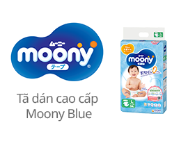 T&atilde; d&aacute;n cao cấp Moony Blue