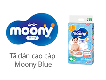 T&atilde; d&aacute;n cao cấp Moony Blue