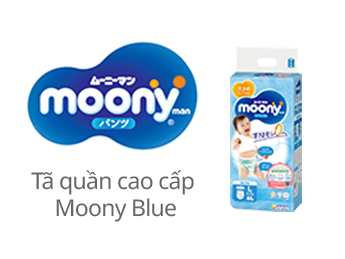 T&atilde; quần cao cấp Moony Blue