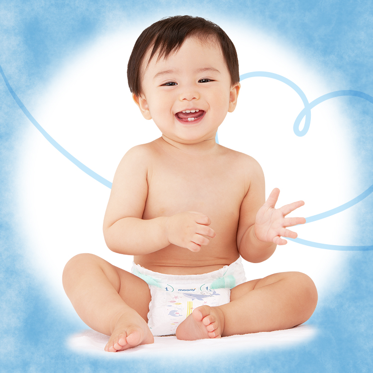 Moony Blue t&atilde; d&aacute;n Cỡ L