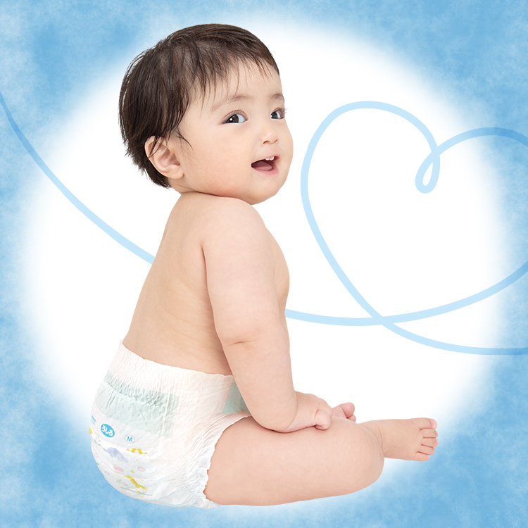 Moony Blue t&atilde; d&aacute;n Cỡ M