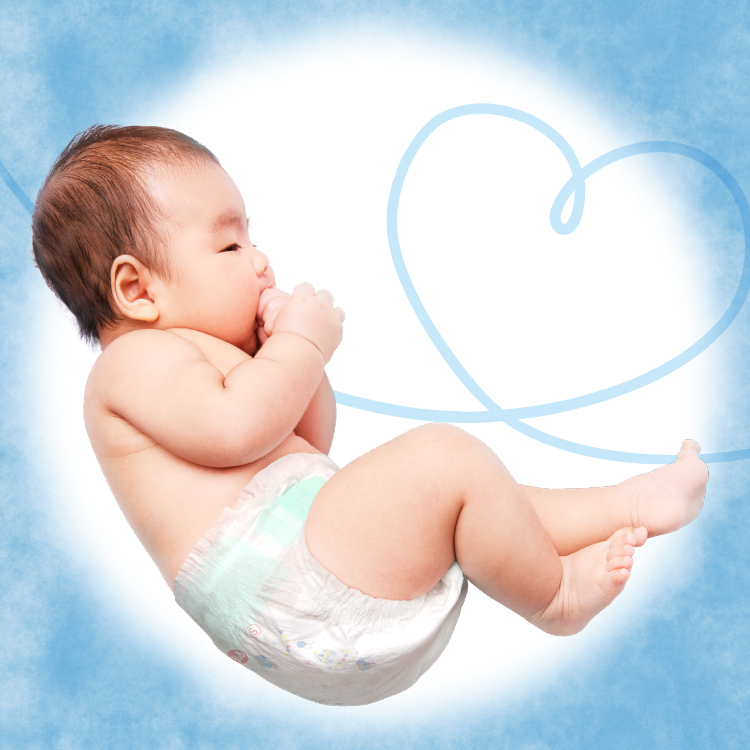 Moony Blue t&atilde; d&aacute;n Cỡ S