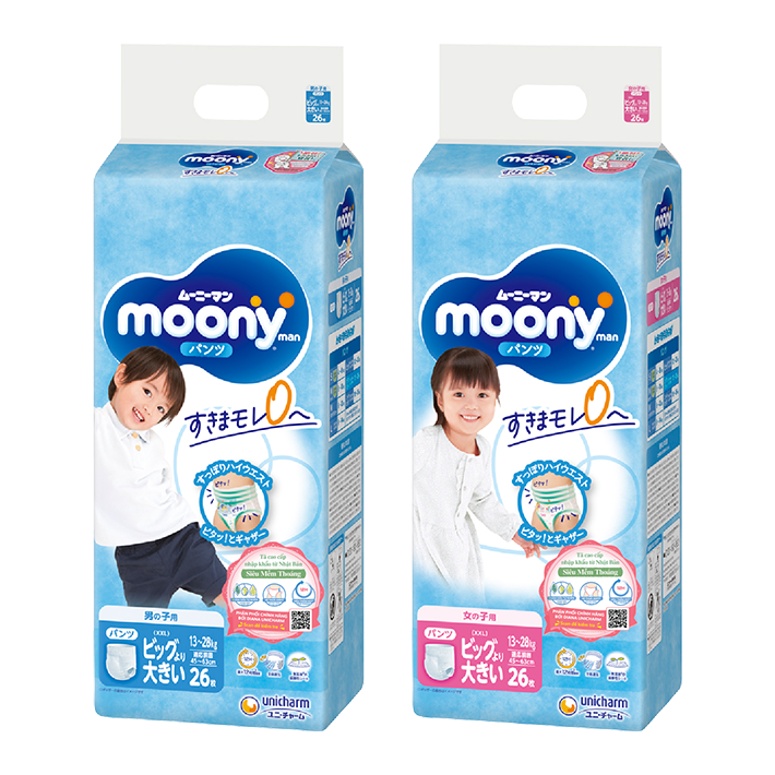 Moony Blue T&atilde; quần Cỡ XXL