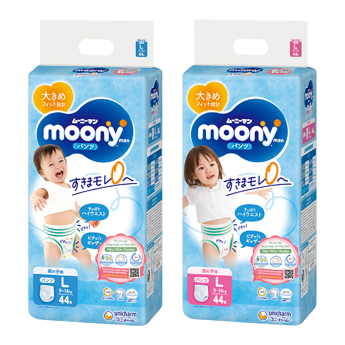 Moony Blue t&atilde; quần Cỡ L