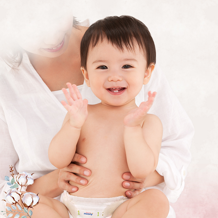 Moony Natural T&atilde; d&aacute;n Cỡ L