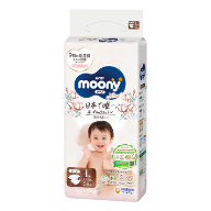 Moony Natural t&atilde; d&aacute;n Cỡ L