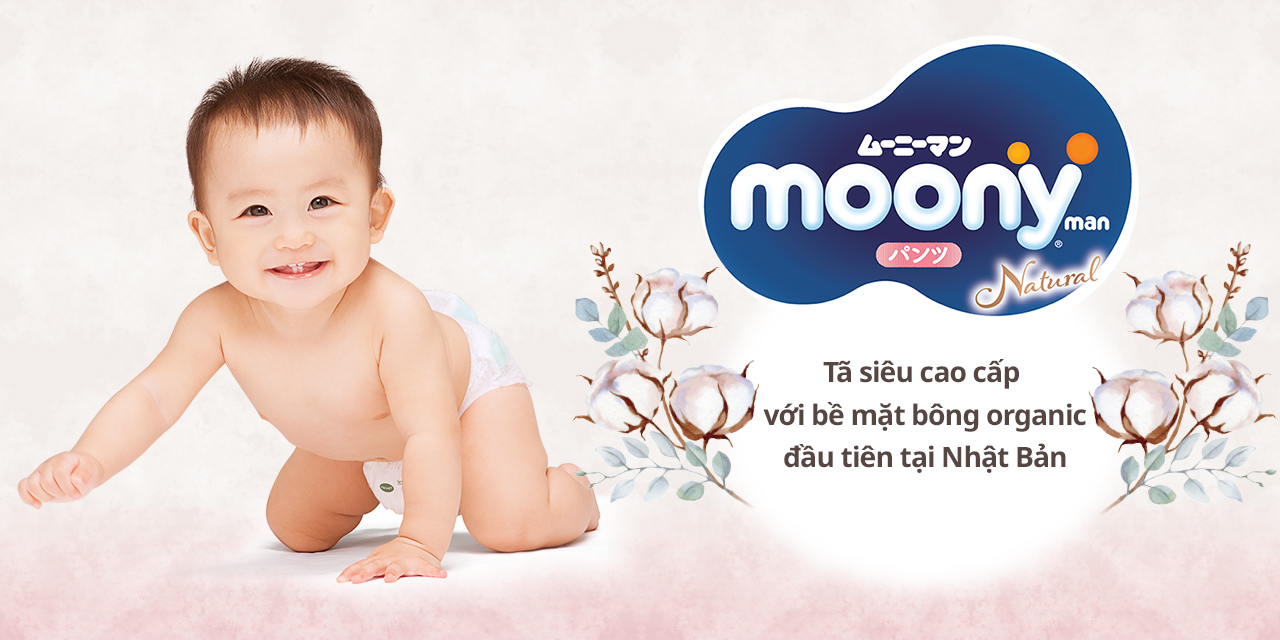 Moony Natural T&atilde; quần Cỡ M